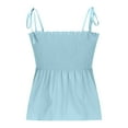 thumbnail image 5 of Mittory Summer Beach Tanks for Women Sexy Going Out Tops Cute Peplum Babydoll Shirts, 5 of 5