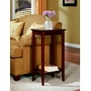 DHP Rosewood Tall End Table, Coffee Brown
