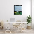 thumbnail image 2 of Stupell Industries Rural Grassland Fields Landscape Graphic Art Jet Black Floating Framed Canvas Print Wall Art, Design by Nikita Jariwala, 2 of 6