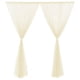 thumbnail image 3 of Cortinas semitransparentes, cortina de telón de fondo para ventana de fiesta de boda, diseño fácil de usar, 3 of 8