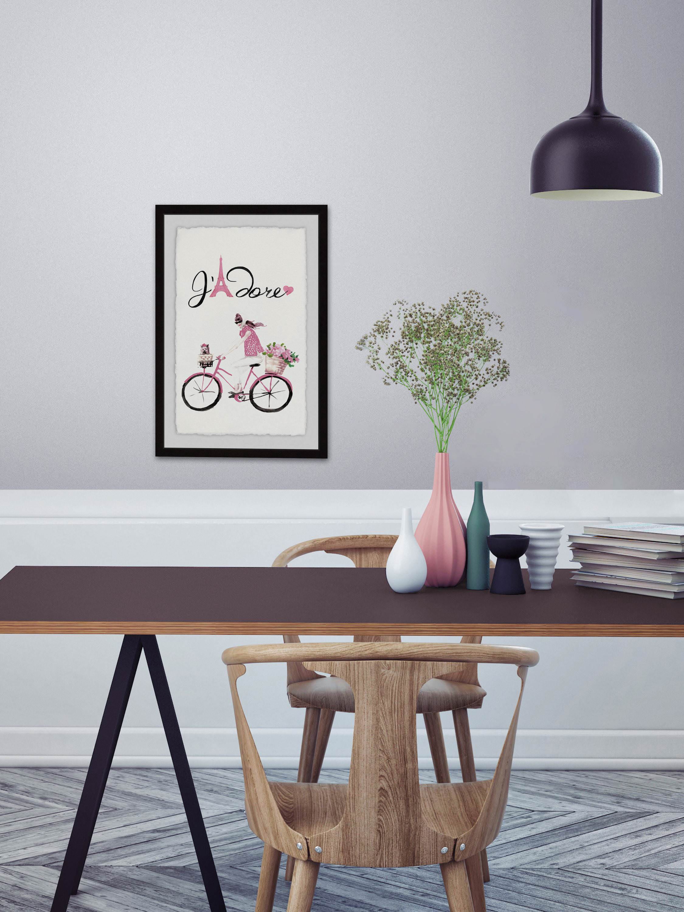 I Adore II Framed Painting Print
