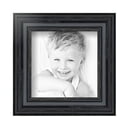thumbnail image 2 of ArtToFrames 5" x 5" Galleria Noir Picture Frame, 5x5 inch Black MDF Poster Frame (WOM-4083), 4 Pack, 2 of 7