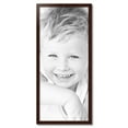 thumbnail image 2 of ArtToFrames 17" x 39" Walnut Picture Frame, 17x39 inch Brown Wood Poster Frame (WOM-4106), 2 of 8