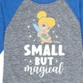 thumbnail image 3 of Tinker Bell - Small But Magical - Toddler And Youth Raglan Graphic T-Shirt, 3 of 4