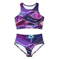 thumbnail image 2 of 'Electric Flower' Sporty Bikini Set (AOP), 2 of 6