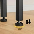 thumbnail image 3 of IdeaHouse Console Table, 39.3" Entrance Table with Power Station, Behind Couch Table with Power Outlets USB Ports Thin Entry Table for Entryway, Living Room, Hallway, Retro, 3 of 8
