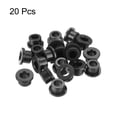 thumbnail image 3 of 20Pcs T Shape Rubber Grommet Mount Dia 16.5mm ID 10mm H 13mm Black Seal Protection Cable Grommets Cable Pipe, 3 of 5