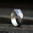 thumbnail image 3 of Anillo de estilo gótico vikingo para hombre y mujer, joyería geométrica de acero inoxidable, anillos de boda y pareja, regalo, 3 of 3