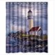 thumbnail image 1 of ABPHQTO Lighthouse Art Cortina de ducha Cortina de ducha impermeable 150x180 cm, 1 of 2