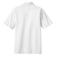 thumbnail image 6 of Port Authority K455 Mens Rapid Dry Polo T-Shirt, White - 6XL, 6 of 6