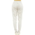 thumbnail image 3 of Lappel Women's Athletic Yoga Jogger Sweatpants with Pockets Soft French Terry Athleisure Capri, 3 of 4