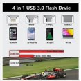 thumbnail image 5 of 2TB 1TB 4in1 Flash Drive Photo Storage Stick OTG For iPhone Samsung Android PC, 5 of 5