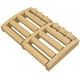 thumbnail image 3 of Masajeador de pies doble de madera, rodillo de reflexología para pies, 3 of 4