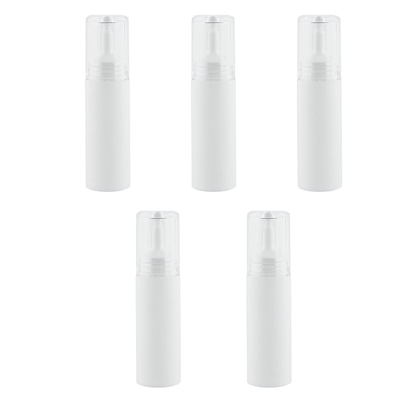 BRIGHTFUFU 5 unids Esencia plástica Botellas de líquido Botellas de gotero vacío multifunción