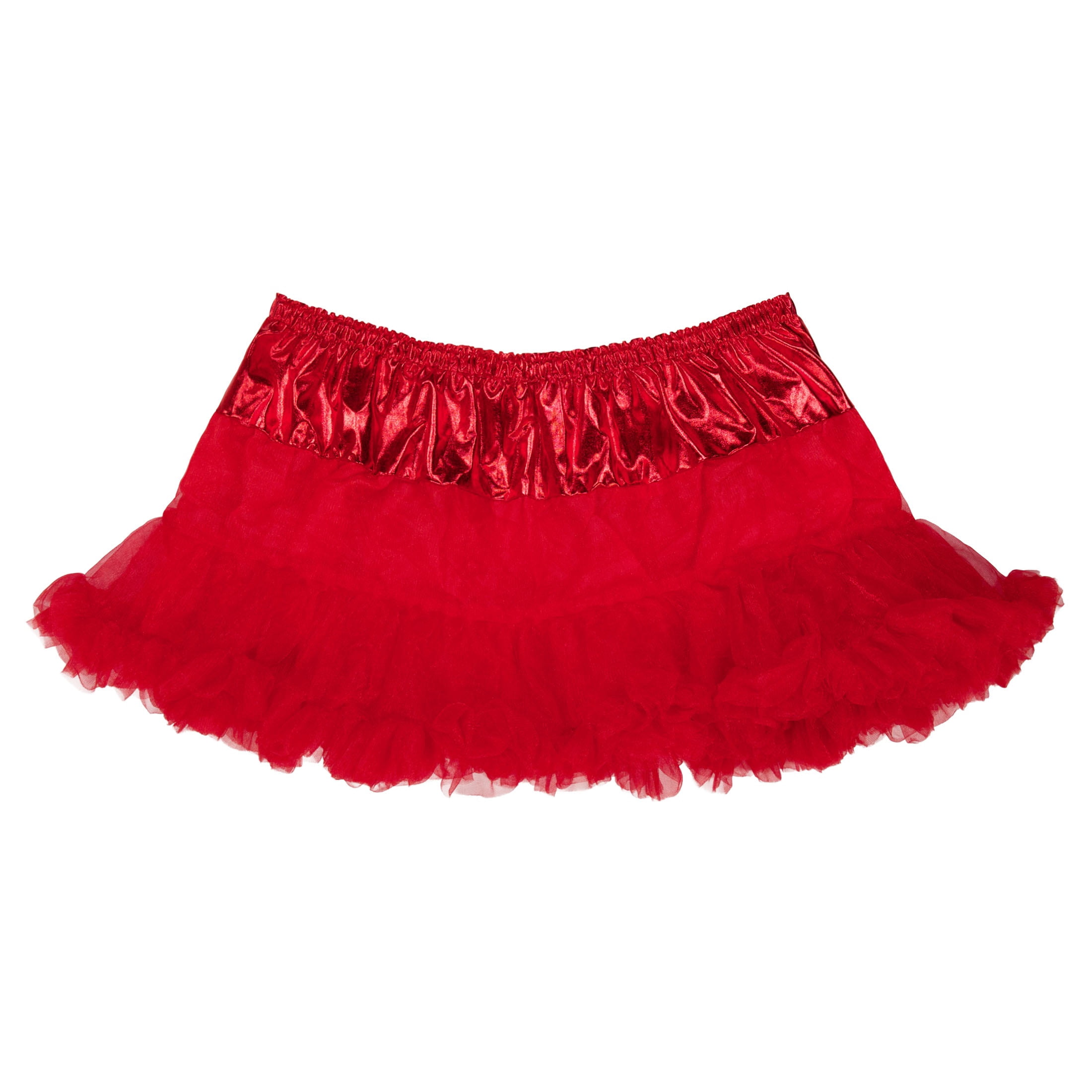 Petticoat Costume Accessory for Adults, Red, L/XL, Halloween by Way To Celebrate