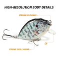 thumbnail image 2 of TARUOR 60mm 14.5g Mini Crankbait Lifelike Artificial Hard Fishing Crank Bait Lure Fishing Tackle, 2 of 5