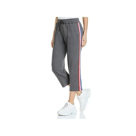 Spiritual Gangster Womens Cropped Raw Hem Sweatpants