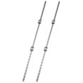 thumbnail image 2 of Rail de Guidage Linéaire Fort, Rail de Mouvement Linéaire Interchangeable, pour les Pièces CNC Faible Erreur Db, 2 of 8