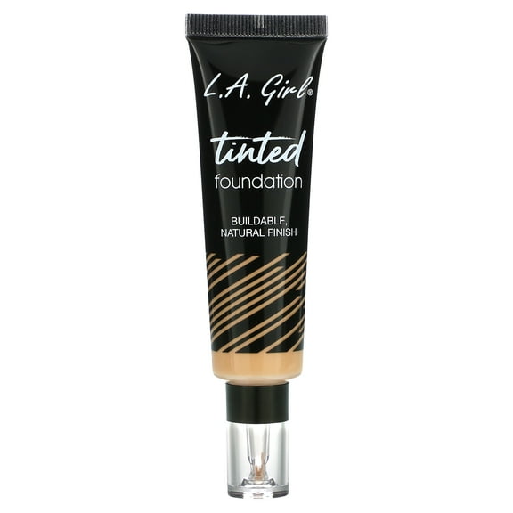 Tinted Foundation, Medium Beige, 1 fl oz (30 ml), L.A. Girl
