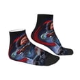 thumbnail image 2 of Lsque Chucky Printed Crew Socks, Moisture-Wicking Socks, Athletic Socks for Men Breathable Cushion Socks Casual Sport Socks for Running Traveling, 2 of 6