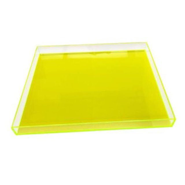 R16 Home AVT02-GRN Plateau en Lucite Vert Néon - Grand