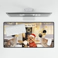 thumbnail image 4 of Happy New Year 2026 Yorkshire Terrier Santa Gnome Holiday Party Snow Desk Mat Full Keyboard Mouse Pad Yorkie Dog Lover Gifts Large Mousepad - 13019, 4 of 5