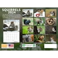 Squirrel 2024 Wall Calendar Squirrel 2024 Calendar