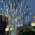thumbnail image 3 of WREESH 30CM Party LED Lights Shower Rain Snowfalls Christmas Tree Garden Outdoor Clearance, 3 of 5