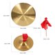 thumbnail image 5 of unbranded 1Jgo Instrumento De Percusión Gong Chino Dorado Con Para Presentaciones Y Orquestas, 5 of 6