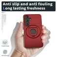 thumbnail image 5 of for Samsung Galaxy S24 Plus Hybrid Case, Compatible with MagSafe 360 Rotating Strong Magnetic Bracket Shockproof Drop Protective Ultra Slim Phone Case for Samsung Galaxy S24 Plus, Red, 5 of 6