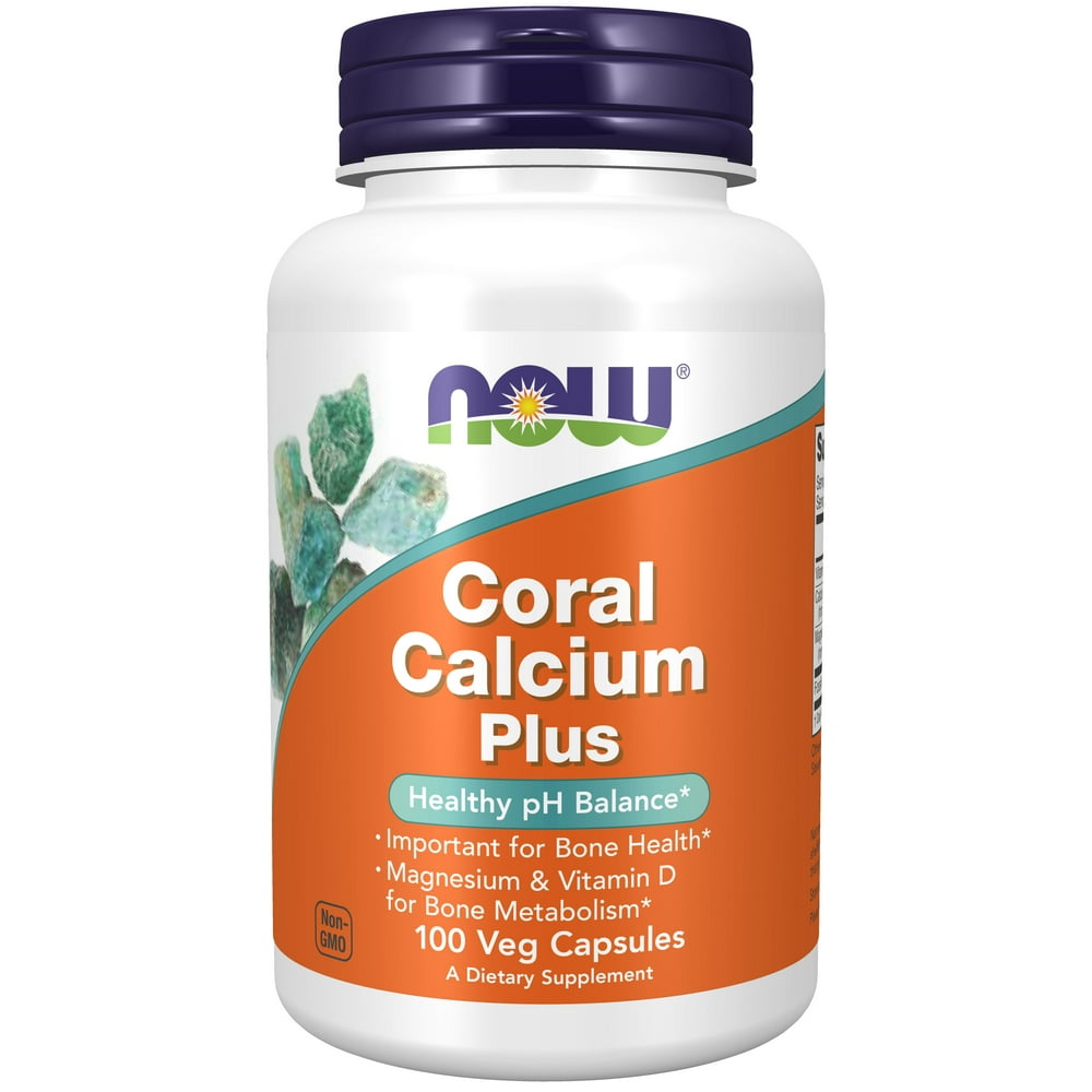 NOW Supplements, Coral Calcium Plus, Bone Health*, Healthy pH Balance