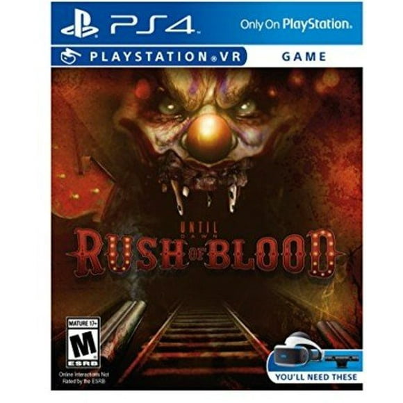 PSVR Until Dawn: Rush of Blood - PlayStation 4 PlayStation 4 Juego Fisico