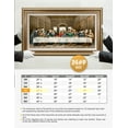 thumbnail image 7 of DECORARTS-The Last Supper by Leonardo da Vinci. Framed size: 36x22". Giclee Print, 7 of 7