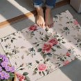 thumbnail image 4 of Pioneer Flower Floral Print Pattern Door Rugs,Washable Non Slip Door Mats Indoor,Decorative Door Mats,Entry Mat Indoor for Entrance,Bedroom,Kitchen,Bathroom,20"x32", 4 of 6