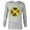 Athletic Heather, variant on Studios X-Men ’97 Animated Series Team X-Logo Symbol - Long Sleeve T-Shirt for Men - Customized-Black