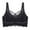 Black, variant on IROINNID Push-Up Bras For Women Solid Ladies No Steel Ring Sexy Lace Gathering Adjustment Lift Underwear