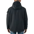 thumbnail image 7 of Alpine Swiss Mens Sherpa Lined Parka Hooded Winter Coat Cargo Utility Jacket, 7 of 7
