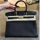 thumbnail image 3 of 2024 nueva primera capa de cuero de vaca patrón de lichi bolso Birkin patrón de cocodrilo bolso de mujer hombro bandolera Kelly bolso de mano, 3 of 4