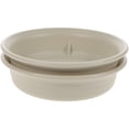 thumbnail image 1 of 2 piezas bandeja de planta redonda bandeja de plástico macizo platina platina paleta redonda de maceta base, 1 of 6