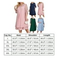 thumbnail image 4 of IDOPIP Plus Size Cocktail Dress for Curvy Women 1/2 Sleeve Floral Embroidery Wedding Guest Dress, 4 of 4