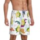 thumbnail image 2 of Balery Orange Green Avocado Pantalones cortos de pijama de punto de algodón para hombre con cinturilla y bolsillos-XX-Large, 2 of 6