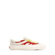 Vans Bold Ni Ft Unisex/Adult shoe size 10.5 Men/12 Women  Casual VN0A4UVR1BW (Flamethrower) Antique White/Red