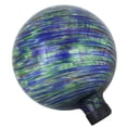 thumbnail image 5 of Northlight Swirled Pattern Outdoor Garden Gazing Ball - 10" - Green and Blue, 5 of 6
