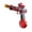 Red, variant on Transparent Electric Water Blaster with Light-Up Muzzle, High-Power Automatic Water Gun with Detachable Drum Magazine & Rechargeable Battery for Pool, Beach & Outdoor Activities,E