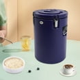 thumbnail image 6 of Blue 40L/42.27Qt Insulated Food Container, Stainless Steel Container, 40L Commercial Soup Carrier 15 Hours Heat Preservation for Hot and Cold Food Storage Restaurant Canteen Home Lunch Use, 6 of 21