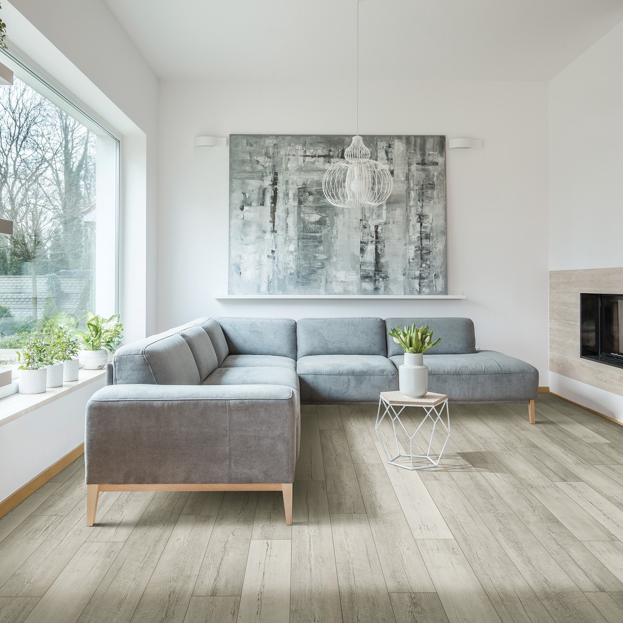 Mohawk Industries VFP10-892PLT Elite Rigid 39" X 50" Embossed Vinyl Flooring - Studio Loft