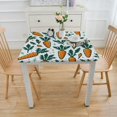 thumbnail image 3 of nygtbtfer Tablecloth for Round/Rectangle/Oval/Square Tablecloth in, Orange Green Table Cloth Cover for Fall Christmas, 3 of 7