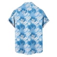 thumbnail image 7 of Ynynloco Men's Hawaiian Shirt Short Sleeve Loose Summer Beach Holiday Tropical Button Down Shirt, 7 of 7