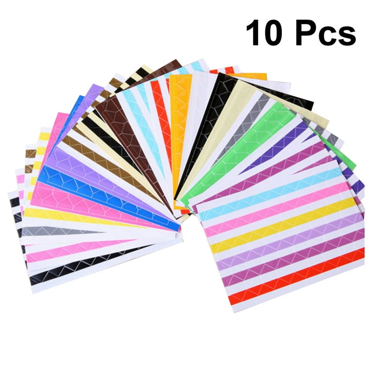 10 Sheets Creative Photo Mounting Corners Self-adhesive PVC Photo Corner  Stickers DIY Picture Accessories for Scrapbooking Diary Album (Random  Color) 