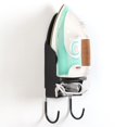thumbnail image 3 of Wall Mount Iron Board Wall Mount Iron Board Hook Holder Storage Organizer Rack Hanging Tool, 3 of 6